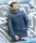 Melegítő felső fleece ARDON®MICHAEL férfi, kék