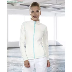 Melegítő felső fleece ARDON®YVONNE női, fehér