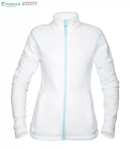 Melegítő felső fleece ARDON®YVONNE női, fehér