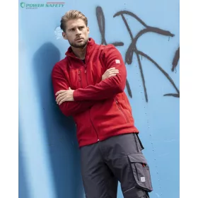 Melegítő felső fleece ARDON®MICHAEL férfi, piros