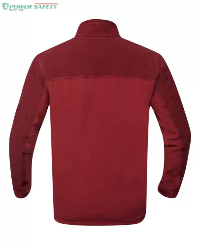Melegítő felső fleece ARDON®MICHAEL férfi, piros