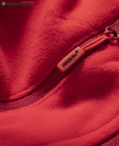 Melegítő felső fleece ARDON®MICHAEL férfi, piros