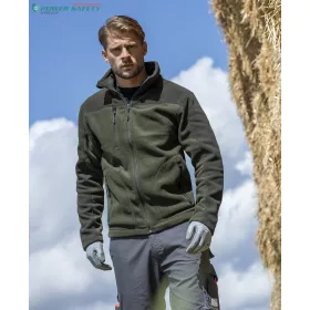 Melegítő felső fleece ARDON®MICHAEL férfi, zöld