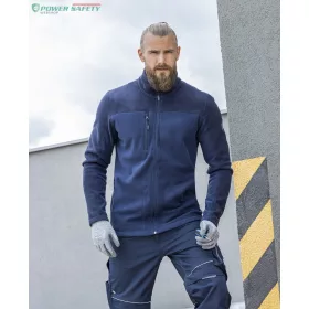 Melegítő felső fleece ARDON®MICHAEL férfi, sötétkék
