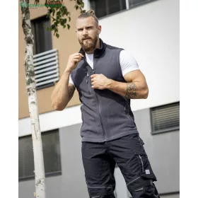 Mellény fleece ARDON®MARTIN férfi, sötét szürke