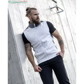 Mellény fleece ARDON®MARTIN férfi, fehér