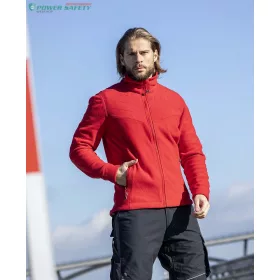 ARDON®SOFTFLEECE®COMBO melegítő felső piros