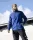 Melegítő felső fleece ARDON®MICHAEL férfi, közép royal kék