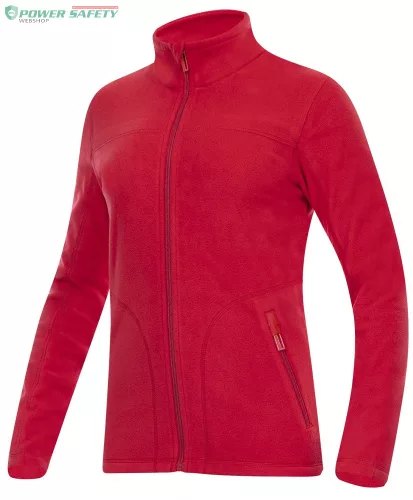 Női melegítő felső fleece ARDON®JOFLEX piros