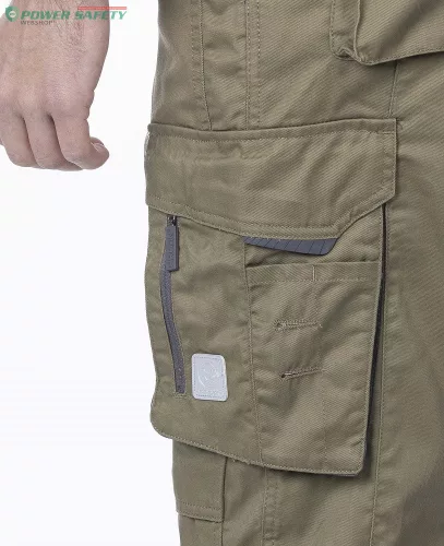 Derekas nadrág Summer khaki hosszított