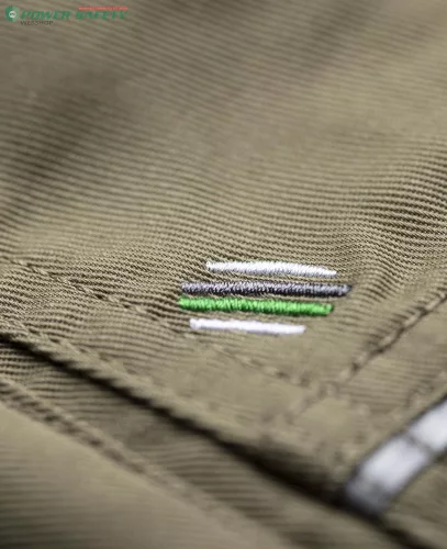 Kantáros nadrág ARDON®SUMMER khaki rövidített
