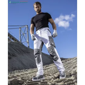 Derekas nadrág ARDON®SUMMER fehér rövidített