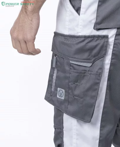 Derekas nadrág ARDON®SUMMER fehér rövidített