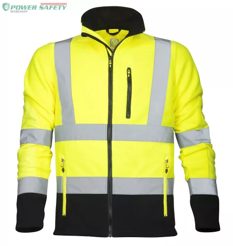 ARDON®SIGNAL  láthatósági fleece melegítő felső sárga