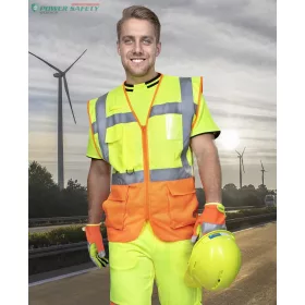   Hálós menedzser mellény ARDON®SIGNAL sárga-narancssárga