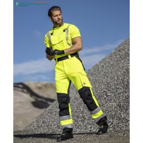  Kantáros nadrág ARDON®SIGNAL+ sárga-fekete hosszított (60-62)