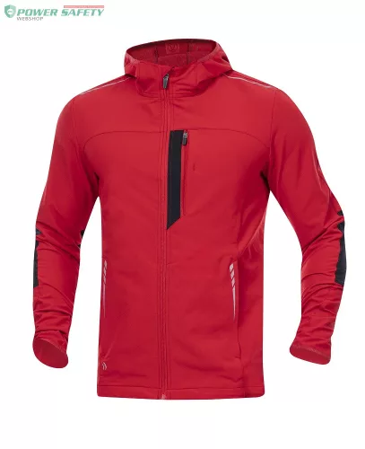 Softshell dzseki ARDON®Breeffidry STRETCH piros