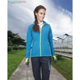 ARDON®FLORET  női fleece melegítő felső azúr kék