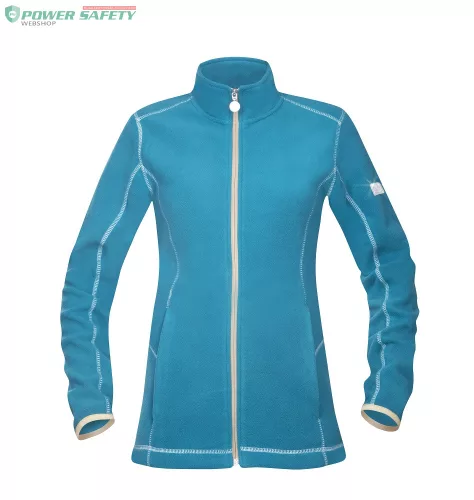 ARDON®FLORET  női fleece melegítő felső petróleum kék