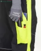 Derekas nadrág ARDON®NEON fekete-sárga