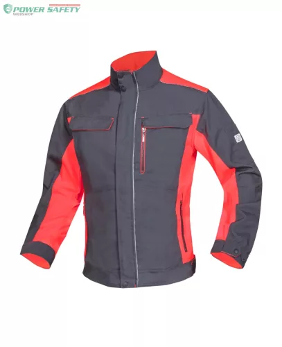 Kabát ARDON®NEON szürke-piros