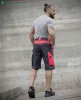 Rövidnadrág ARDON®NEON szürke-piros