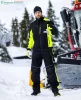 Kabát ARDON®NEON WINTER fekete-sárga