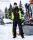 Kabát ARDON®NEON WINTER fekete-sárga