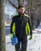 Kabát ARDON®NEON WINTER fekete-sárga