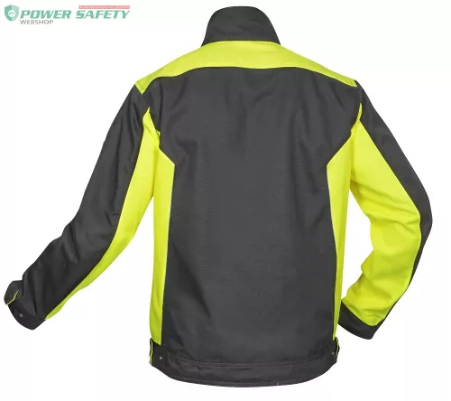 Kabát ARDON®NEON WINTER fekete-sárga