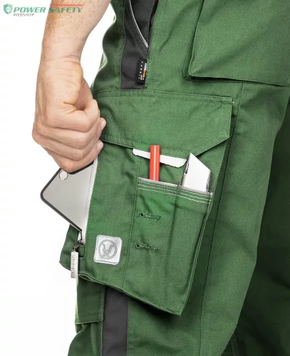 Kantáros nadrág ARDON®URBAN+ zöld rövidített