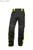 Derekas nadrág ARDON®NEON WINTER fekete-sárga