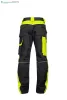 Derekas nadrág ARDON®NEON WINTER fekete-sárga