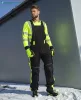 Kantáros nadrág ARDON®NEON WINTER fekete-sárga