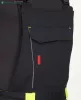 Kantáros nadrág ARDON®NEON WINTER fekete-sárga