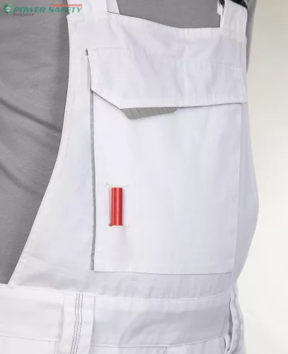 Kantáros nadrág ARDON®URBAN+ fehér hosszított