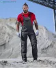 Kantáros nadrág ARDON®URBAN+ sötét szürke