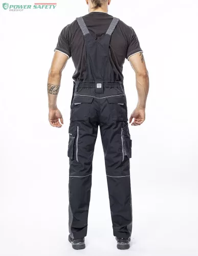 Kantáros nadrág ARDON®URBAN+ fekete-szürke hosszított
