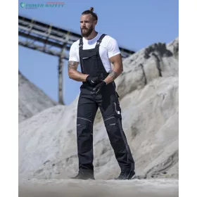 Kantáros nadrág ARDON®URBAN+ fekete-szürke rövidített