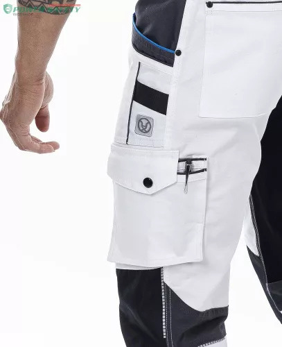 Kantáros nadrág ARDON®4Xstretch® fehér
