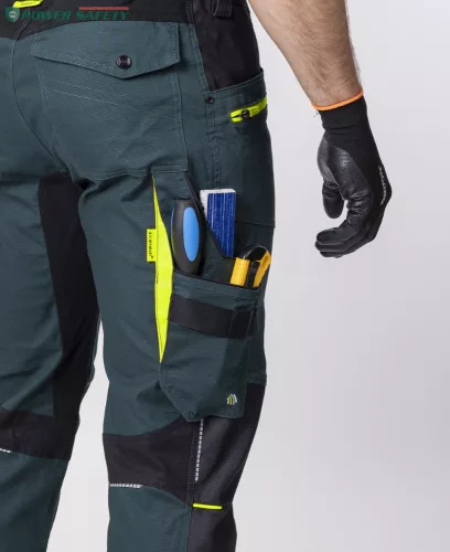 Kantáros nadrág ARDON®4Xstretch® sötétzöld