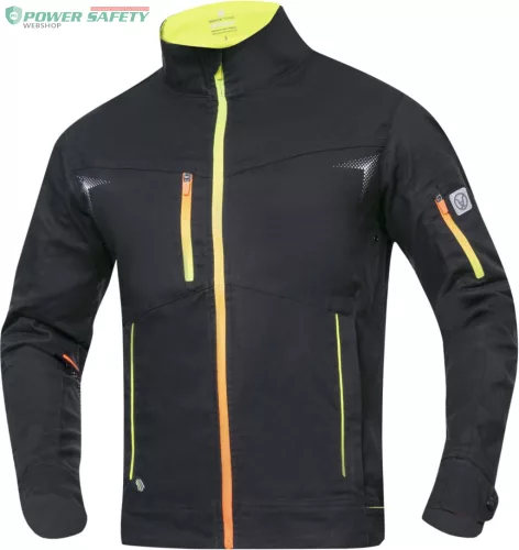 Kabát ARDON®CREATRON® fekete-neon