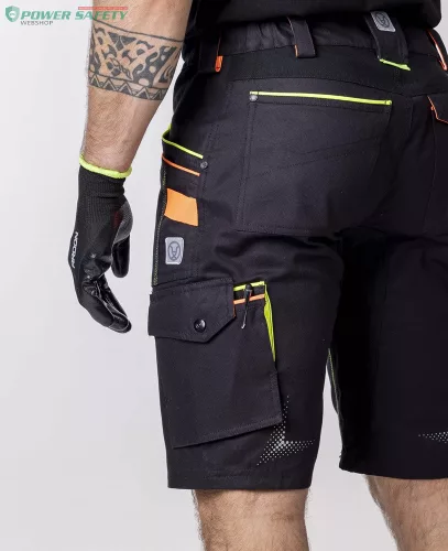 Rövidnadrág ARDON®CREATRON fekete neon