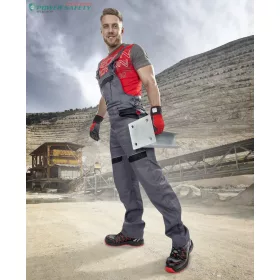 Kantáros nadrág ARDON®COOL TREND szürke-fekete