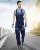 Kantáros nadrág ARDON®COOL TREND sötét kék-vil.kék rövidített