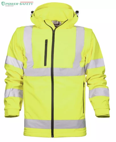 Dzseki softshell ARDON®REF501 Hi-Vis sárga