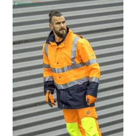 Dzseki HI-VIZ 4 az 1-ben, mér. L, narancssárga + kék