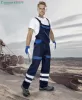 Jól láthatósági kantáros nadrág ARDON®COOL TREND sötét kék-vil.kék