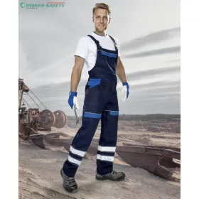  Jól láthatósági kantáros nadrág ARDON®COOL TREND sötét kék-vil.kék