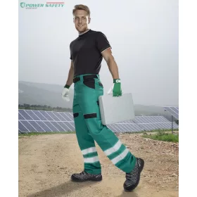 Jól láthatósági derekas nadrág ARDON®COOL TREND zöld